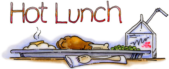 Clipart of lunch food