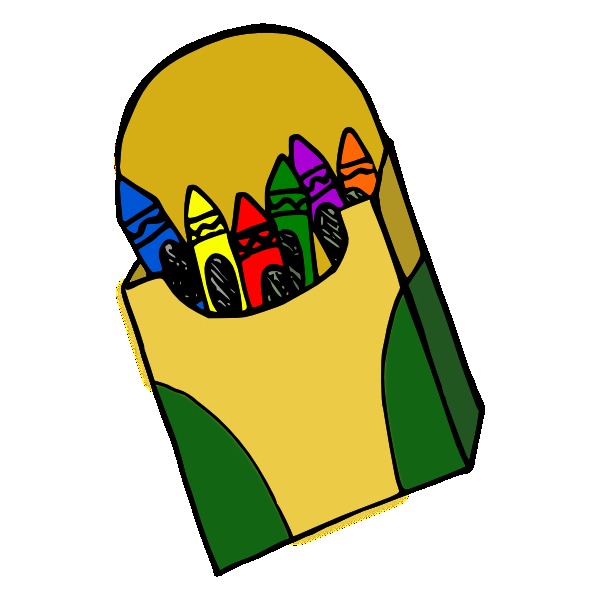 Crayon clipart for kids free images