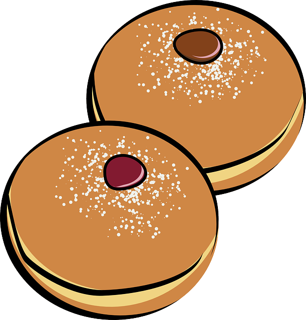 Donut clip art chocolate nut