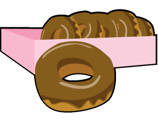 Donut clipart package free