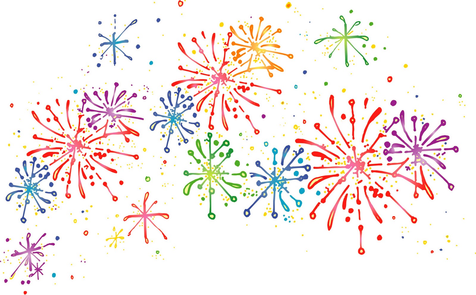 Fireworks clipart free