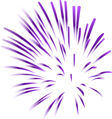 Fireworks clipart purple free images