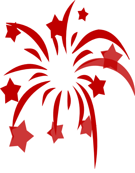 Fireworks clipart red free images 2
