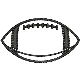 Football outline football laces outline free clipart images