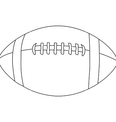 Football outline image