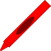 Free crayon clipart red color - WikiClipArt