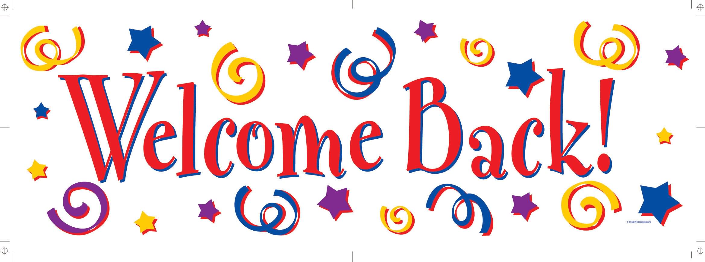 Free welcome back clip art