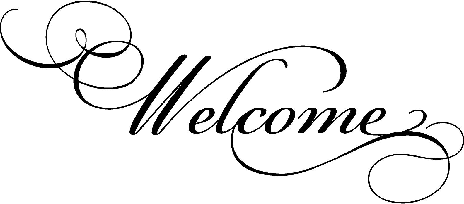 Free welcome clipart