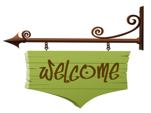 Free welcome graphics clipart