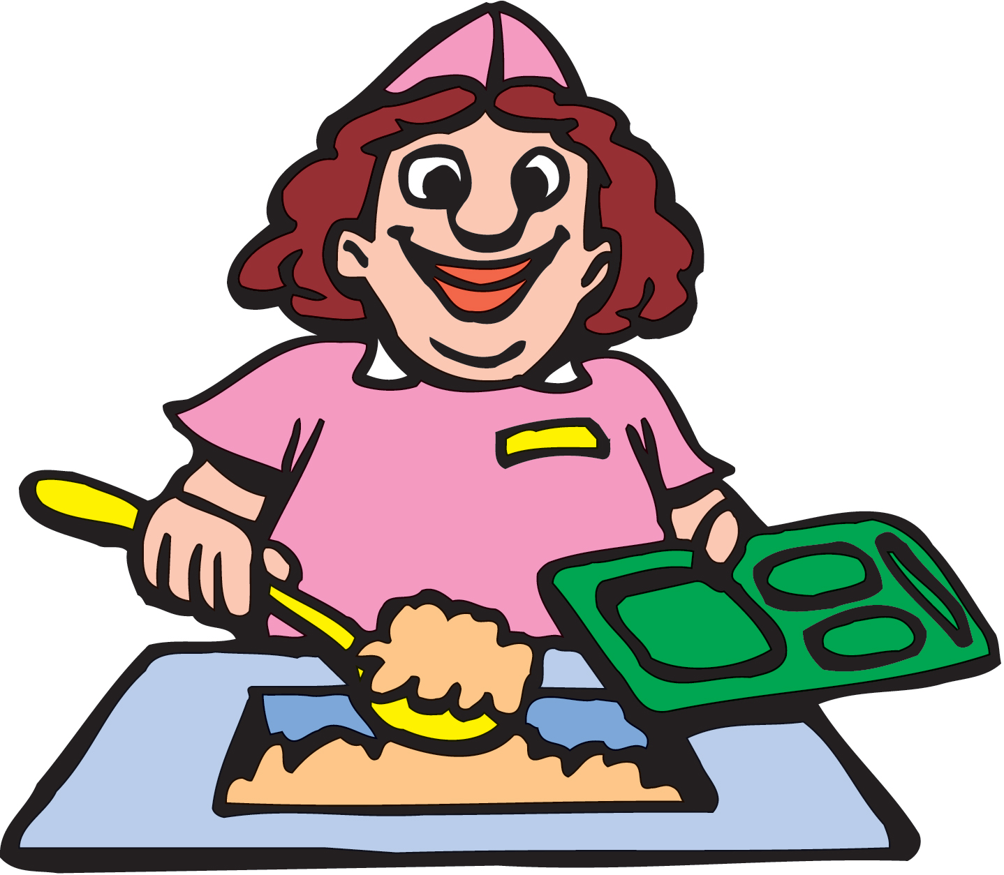 Have lunch clipart image