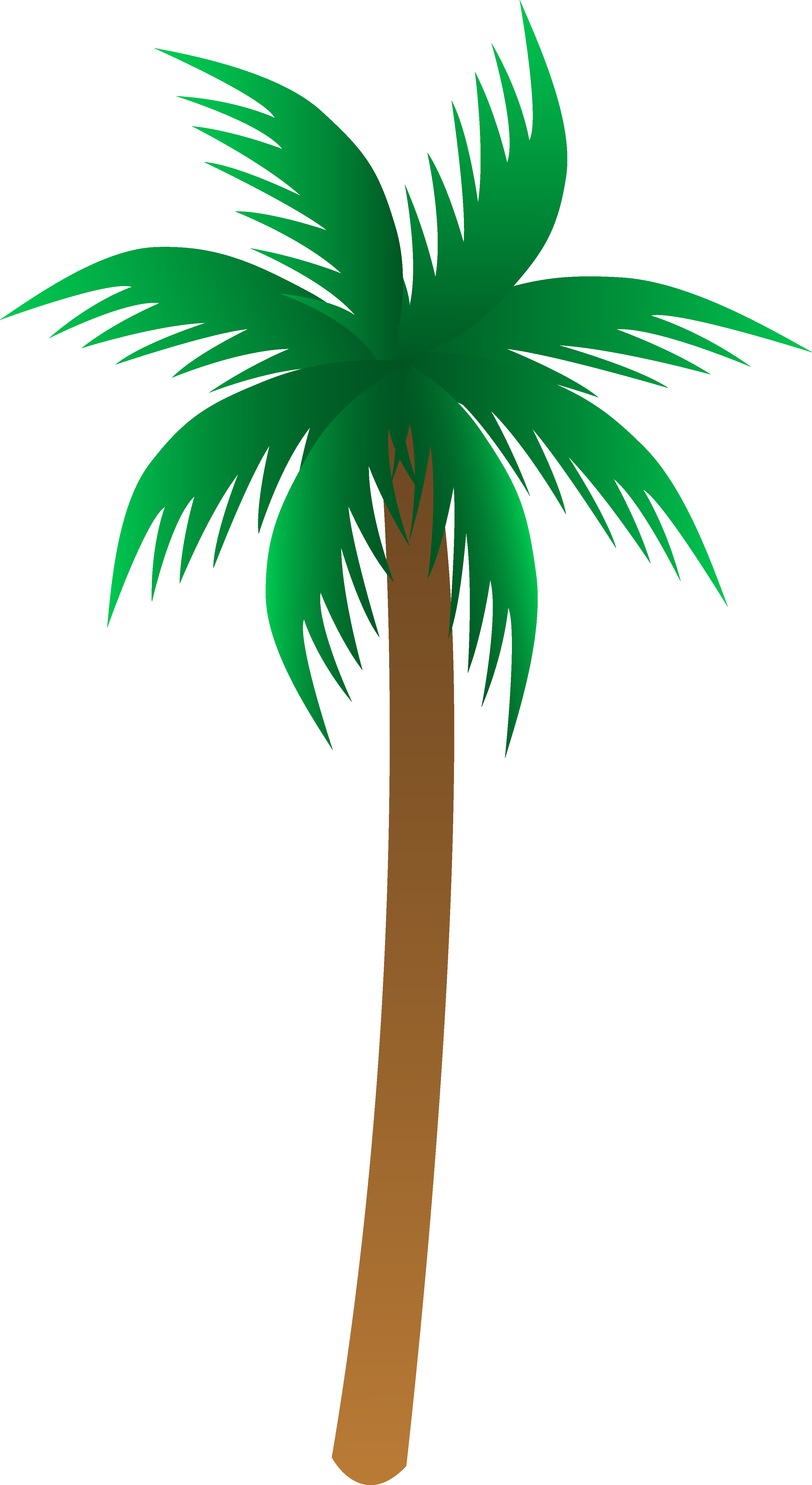 Palm tree art tropical palm trees clip 3
