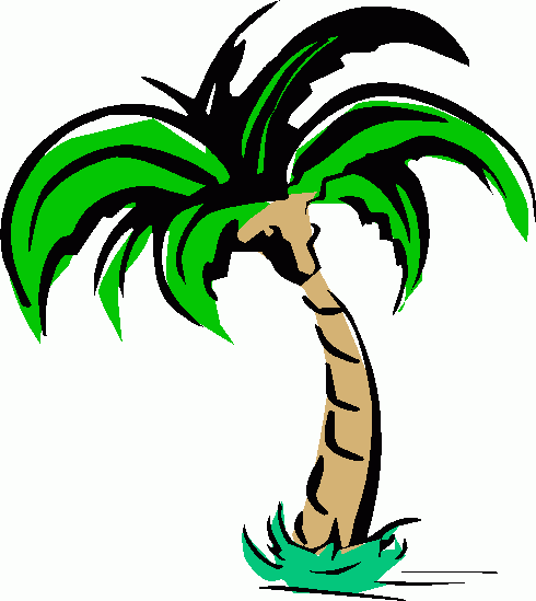 Palm tree clip art free clipart images 2