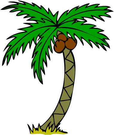 Palm tree clip art free clipart images