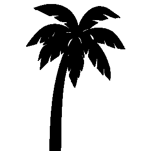 Palm tree clipart tropical palm trees 2