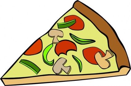 Pizza lunch clipart