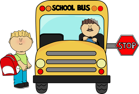School bus cute bus clipart