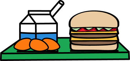 Simple lunch clipart image