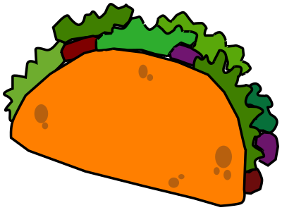 Taco clipart food mexican