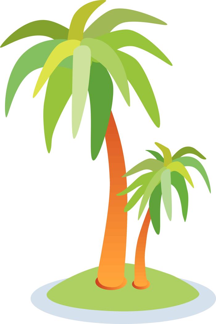 Vector Palm Tree Clip Art Trees Clipart WikiClipArt