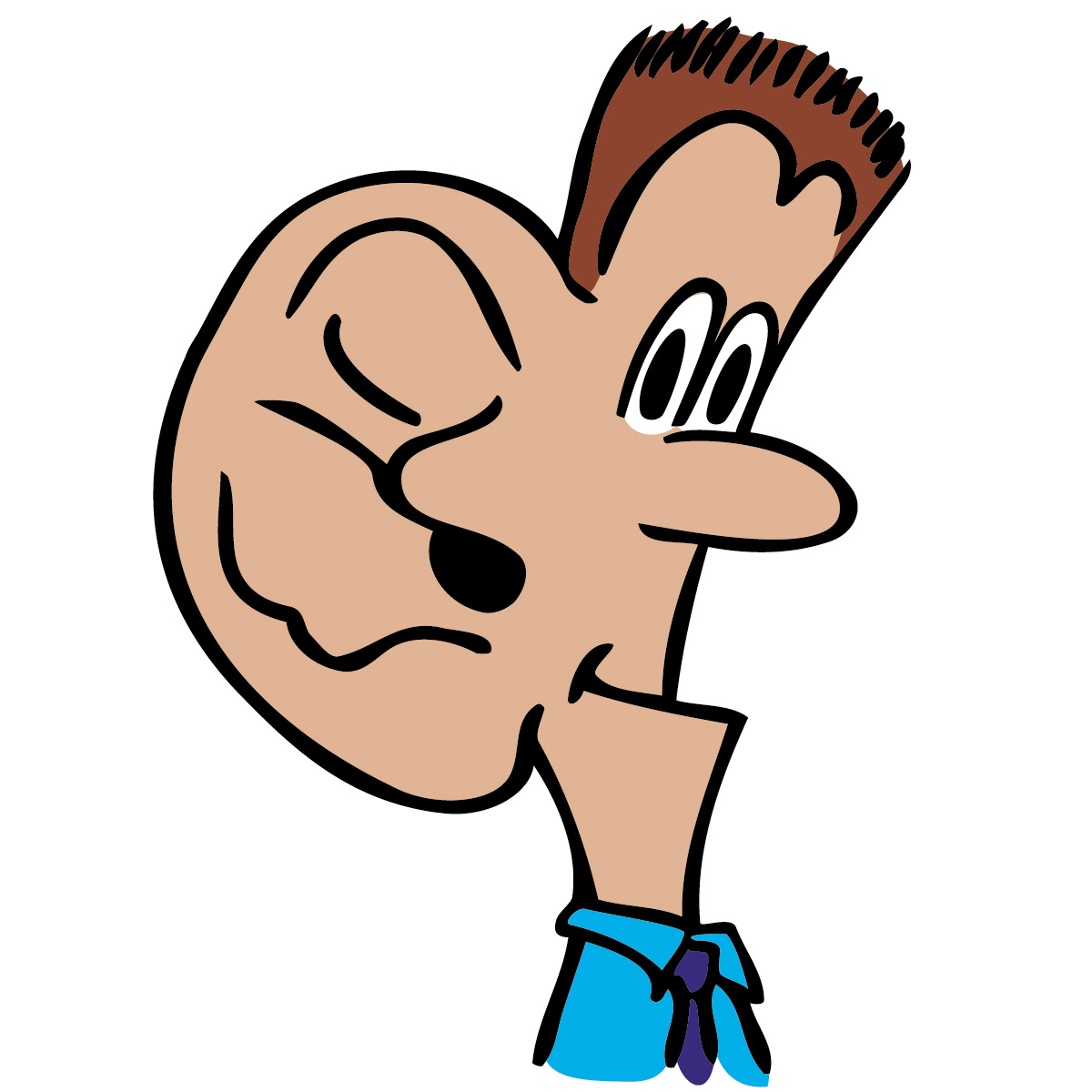 animated ear clipart 2