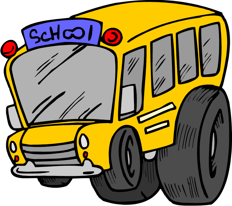 animated school bus clipart 2