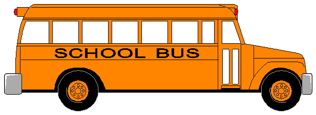 animated school bus clipart