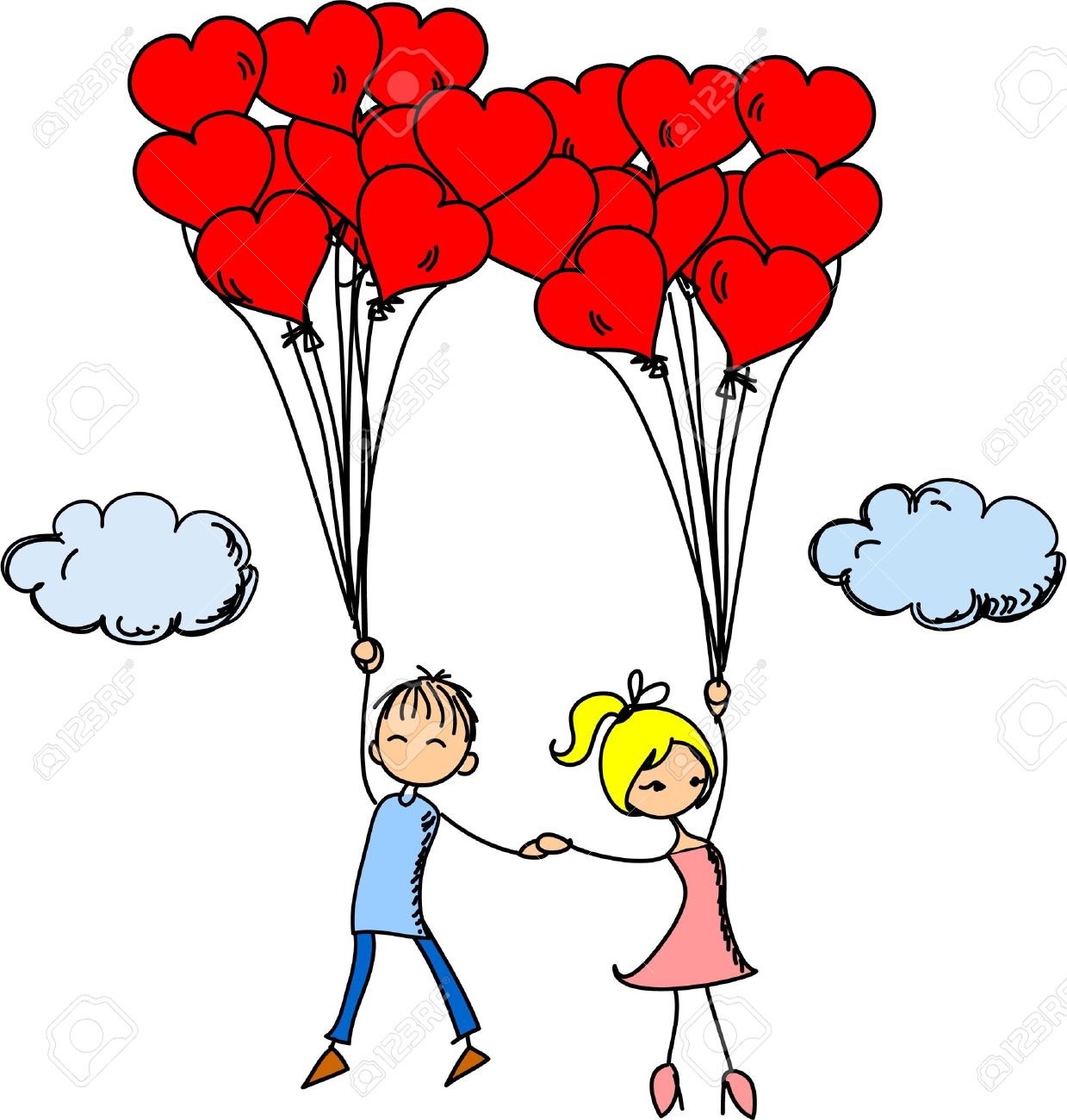 boy and girl in love clipart album on
