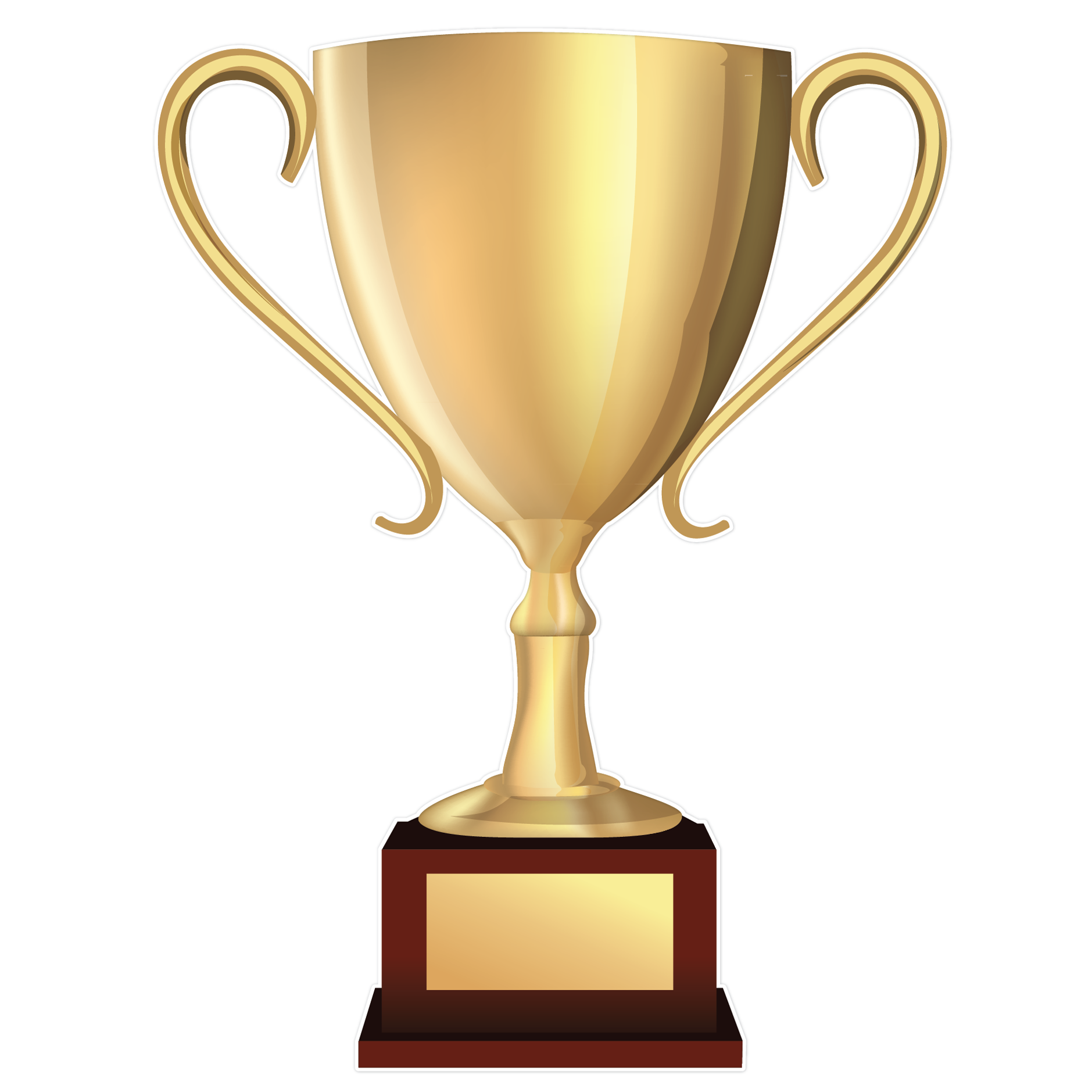 first place trophy clipart