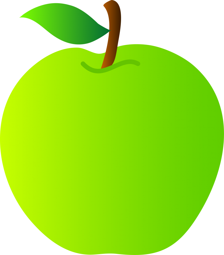 green apple clipart free images WikiClipArt
