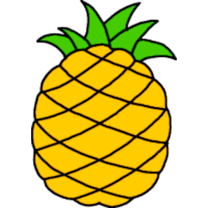 hawaiian pineapple clipart free clip art images image 0