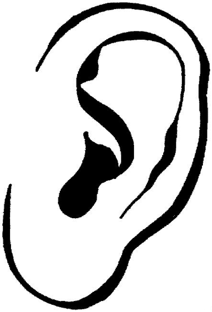 listening ear clipart free images 2 2