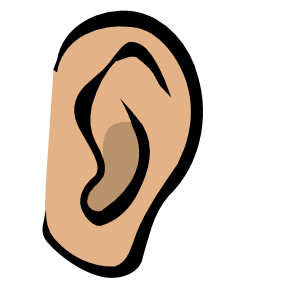 listening ear clipart free images
