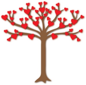 love tree clipart