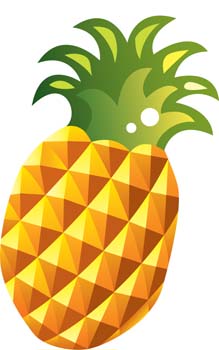 pineapple clip art 2
