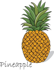 pineapple clip art free clipart images 2 clipartwiz