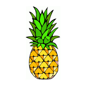 pineapple clip art free clipart images clipartwiz