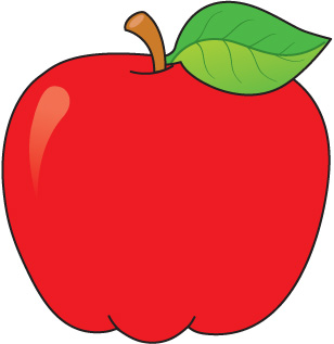 school apple clipart