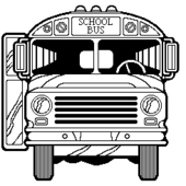 school bus black and white clipart - WikiClipArt