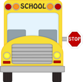 school bus front clipart craft projects transportations - WikiClipArt