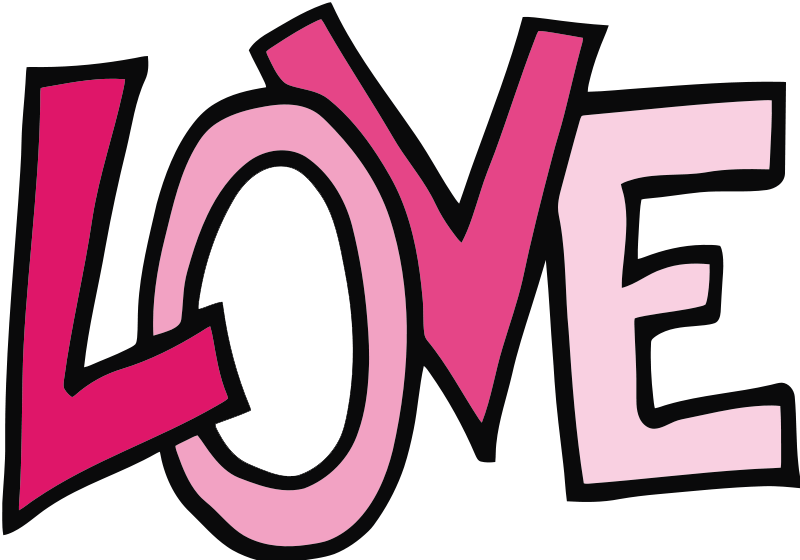 the word love clipart free images