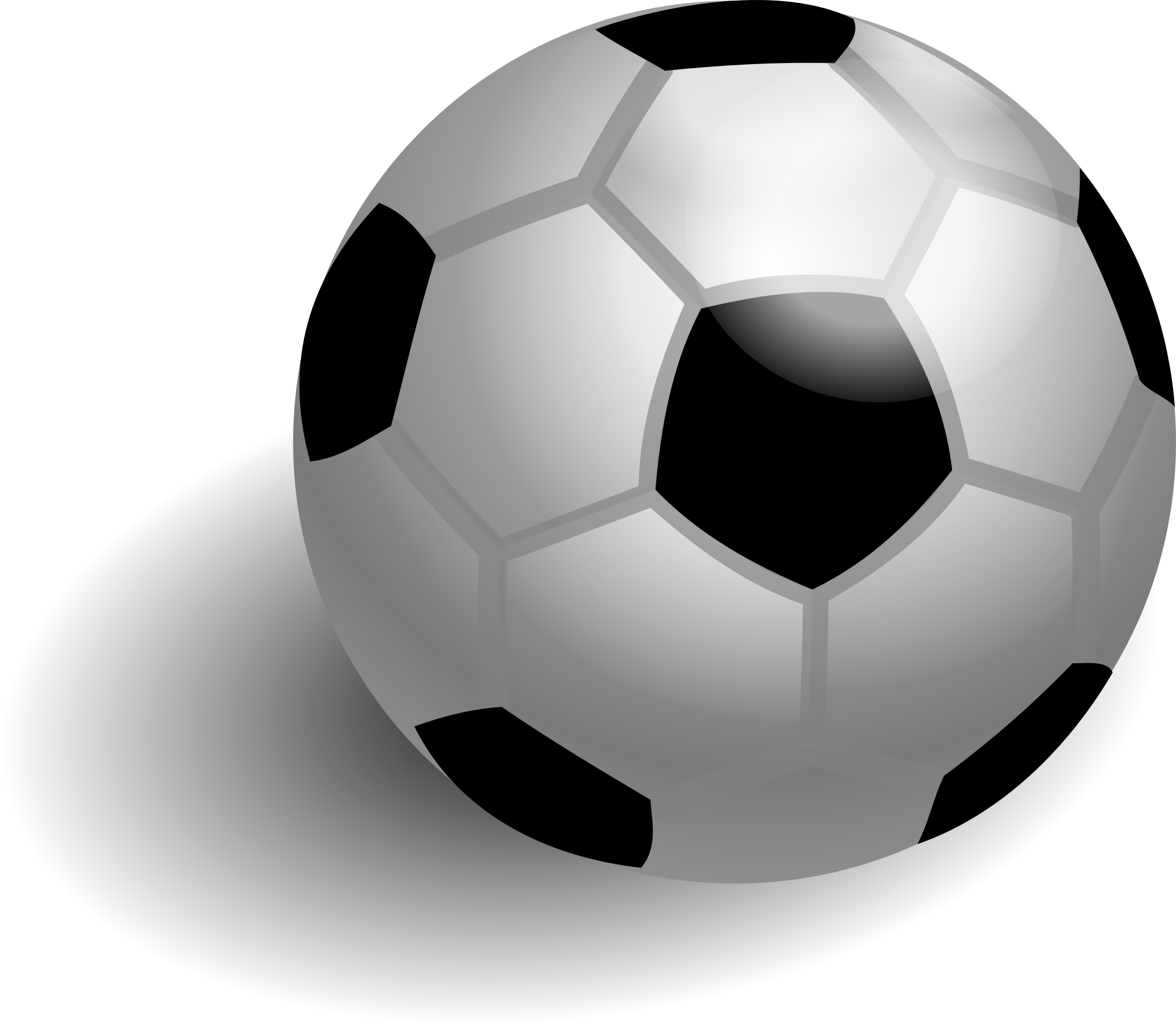 A Soccer Ball Clip Art 2 Wikiclipart