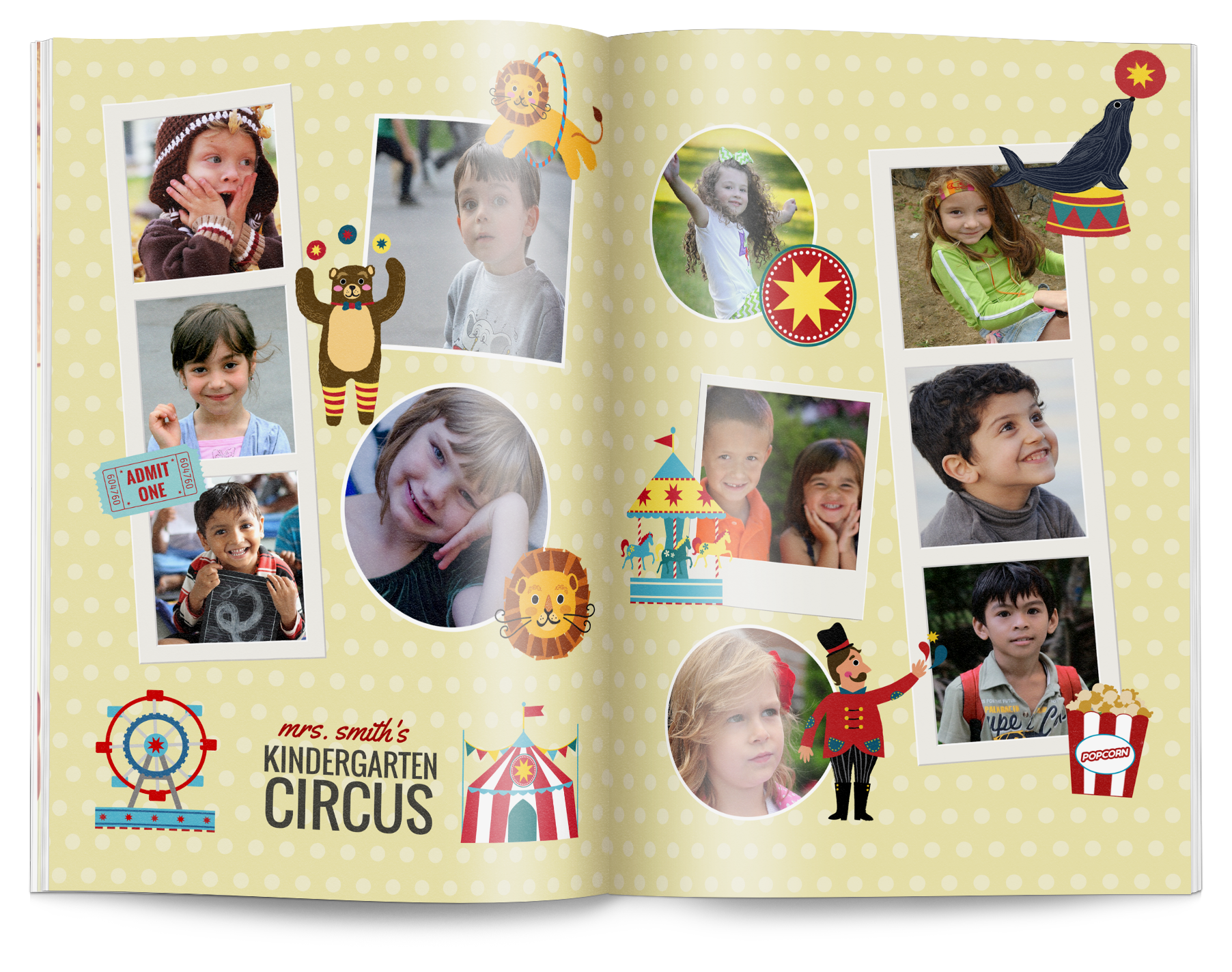 Add yearbook clipart images to spice up your pages fusion yearbooks 4