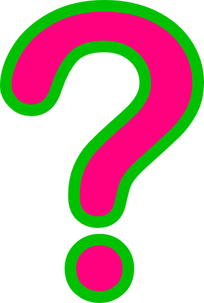 Animated question mark clipart