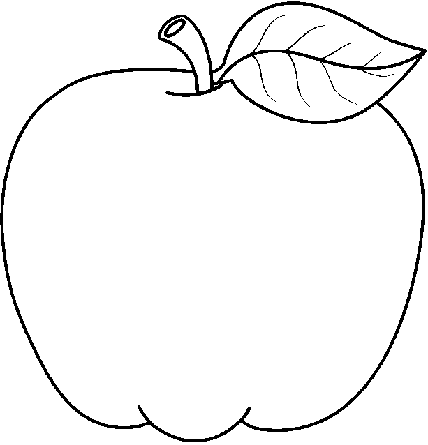Apple  black and white apple black and white clipart