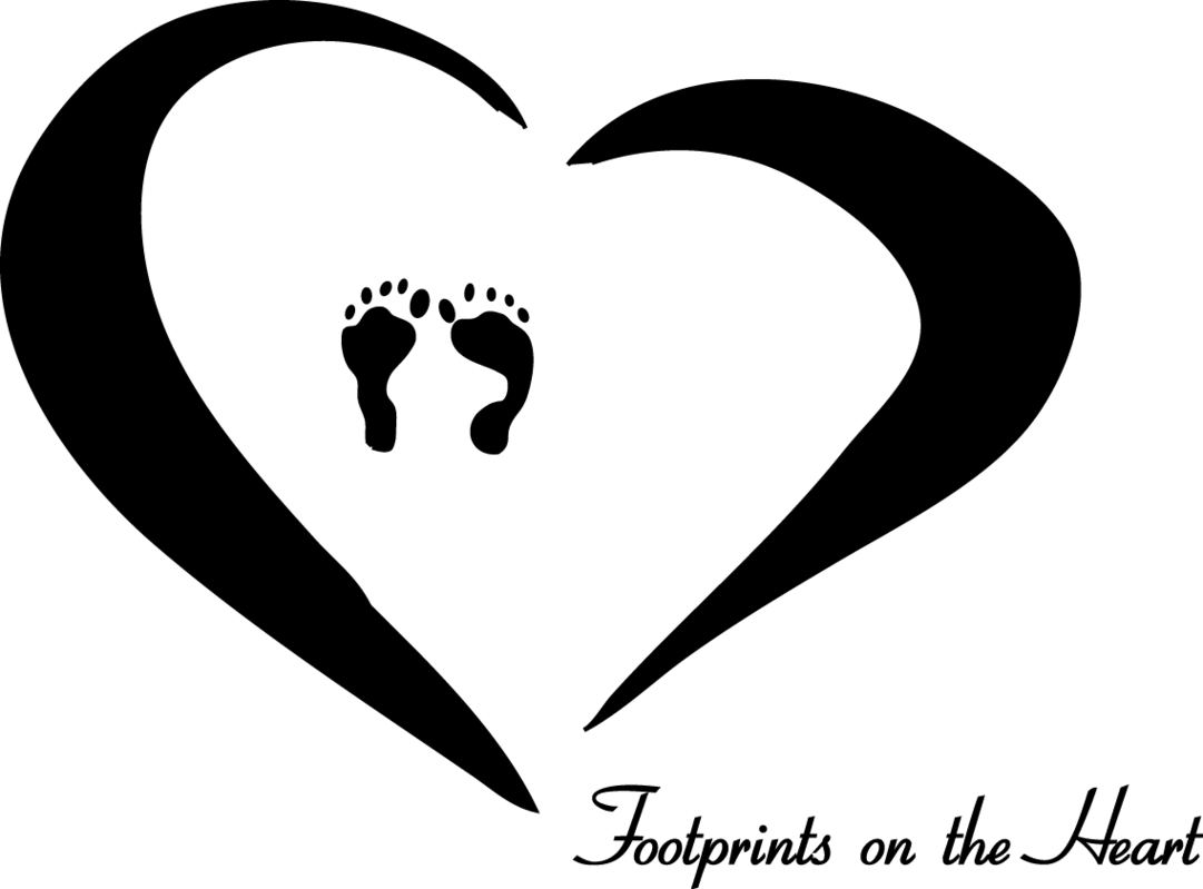 Baby feet baby foot prints in a heart clipart free to use clip art resource