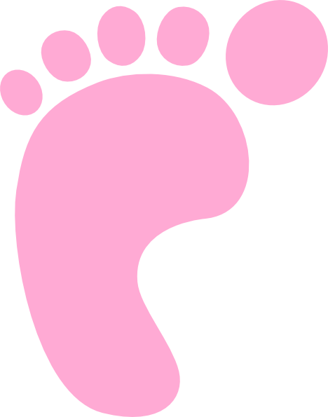 Baby feet clip art at vector clip art