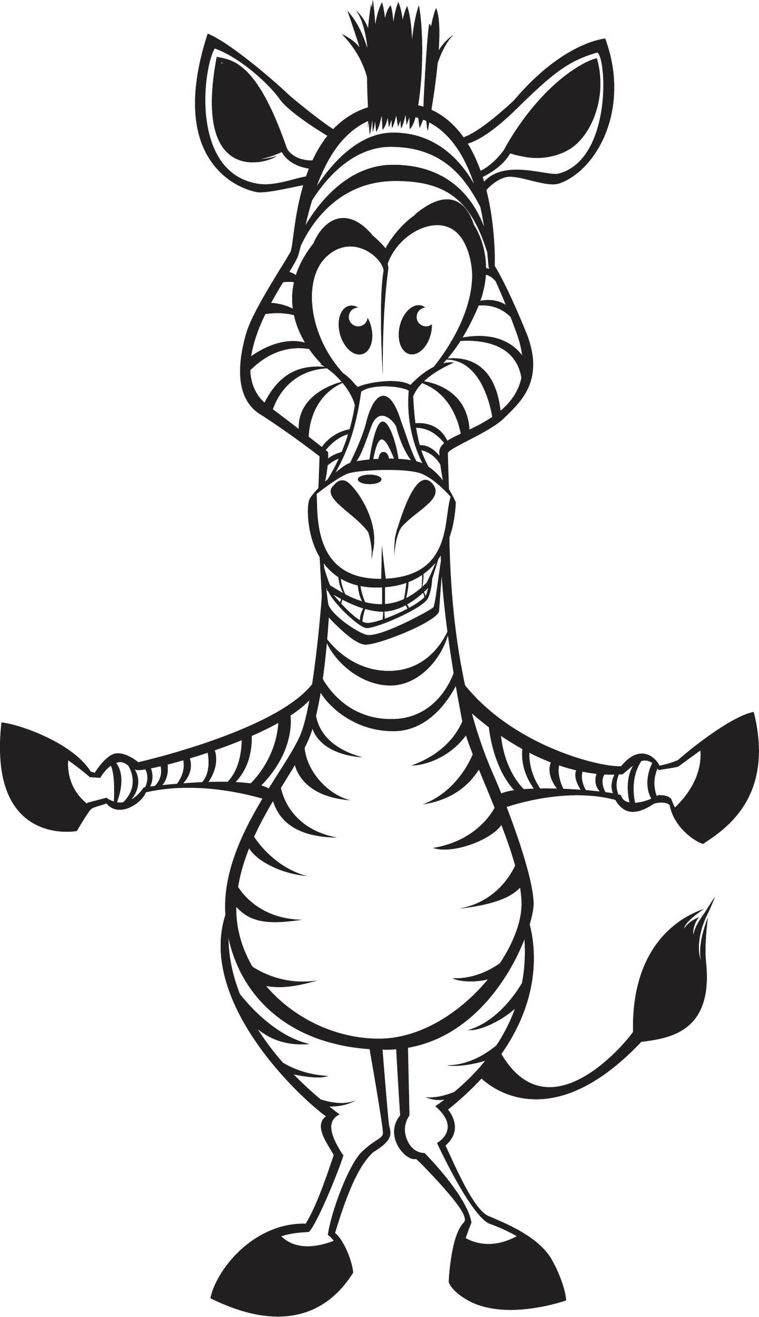 Baby zebra clip art clipart free to use resource