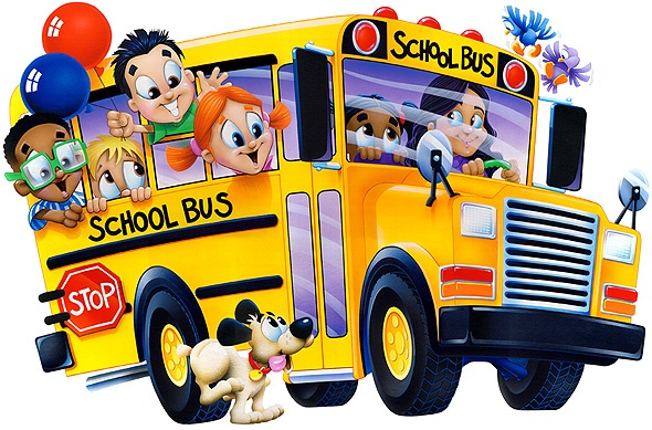 Back to school bus clipart