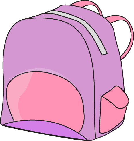 Backpack clipart 7 image