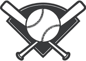 Baseball diamond baseball decal vector google search sport silhouettes ...